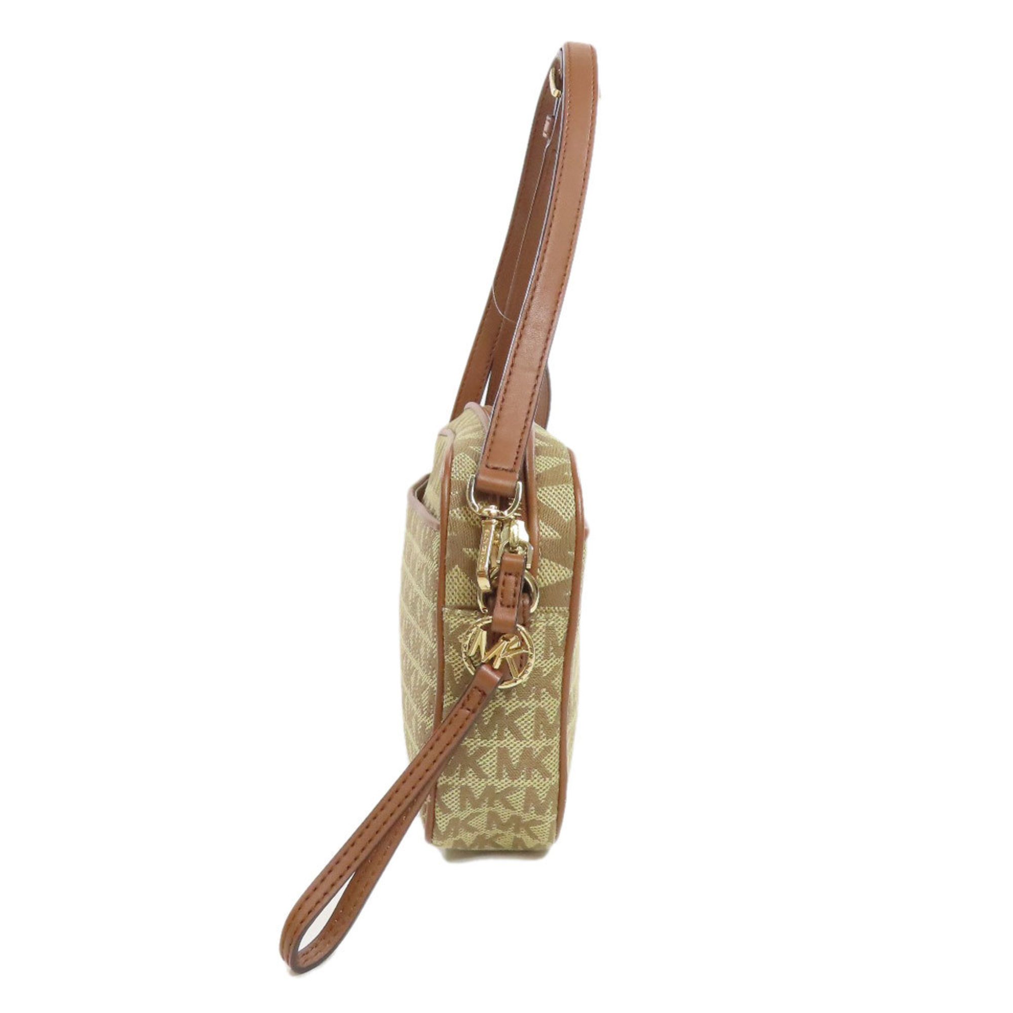 Michael Kors MK Signature Shoulder Bag Canvas Women's