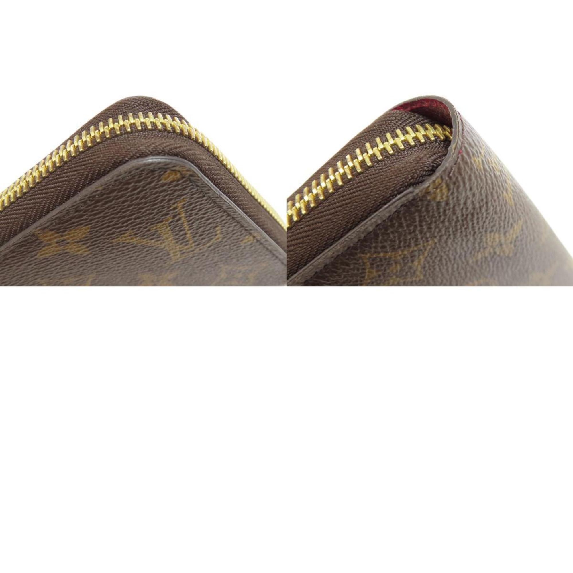 Louis Vuitton M41895 Zippy Wallet Long Monogram Canvas Women's LOUIS VUITTON