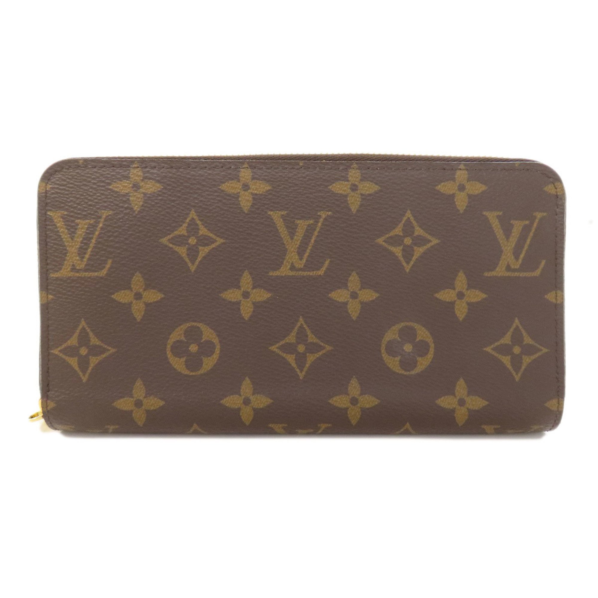 Louis Vuitton M41895 Zippy Wallet Long Monogram Canvas Women's LOUIS VUITTON