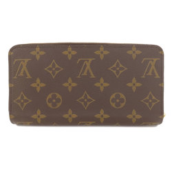 Louis Vuitton M41895 Zippy Wallet Long Monogram Canvas Women's LOUIS VUITTON