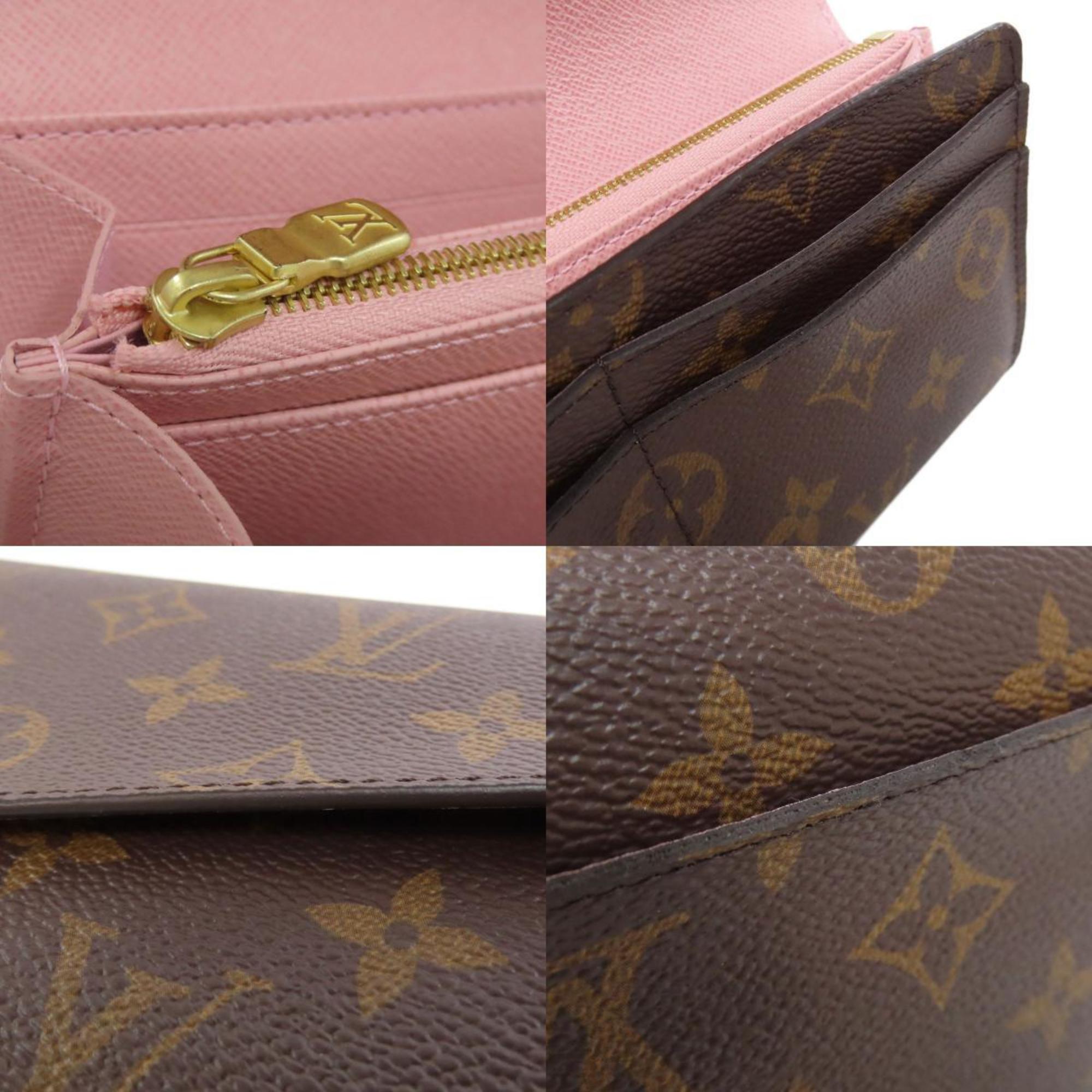 Louis Vuitton M62235 Portefeuille Sarah Long Wallet Monogram Canvas Women's LOUIS VUITTON