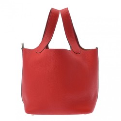 HERMES Hermes Picotin PM Rouge Garance □I stamp (around 2005) Women's Taurillon Clemence handbag