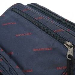 BALENCIAGA Explorer Belt Bag Navy 482389 Men's Nylon Body