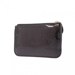 LOUIS VUITTON Louis Vuitton Vernis Pochette Cle NM Amarante M93557 Women's Monogram Coin Case