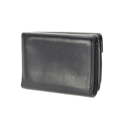 BALENCIAGA Balenciaga Envelope Wallet Black 736730 Women's Leather Tri-fold