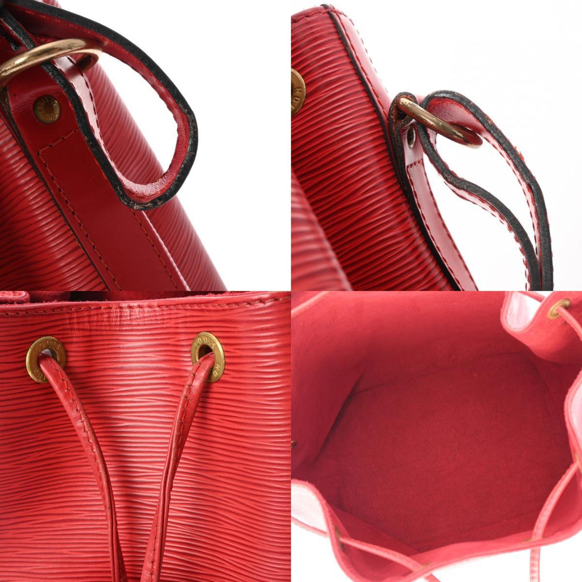 LOUIS VUITTON Louis Vuitton Epi Petit Noe Castillian Red M44107 Women's Leather Shoulder Bag