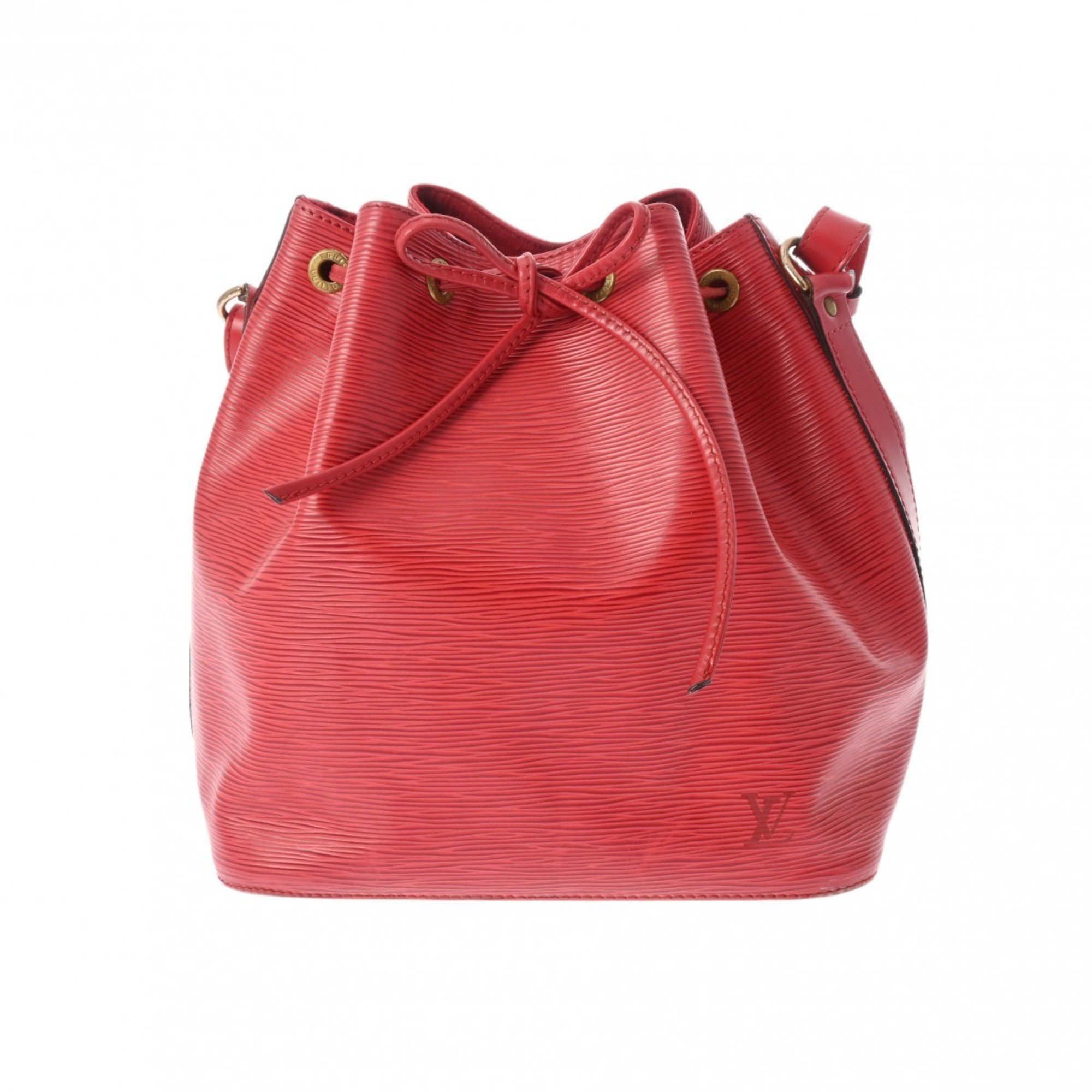 LOUIS VUITTON Louis Vuitton Epi Petit Noe Castillian Red M44107 Women's Leather Shoulder Bag