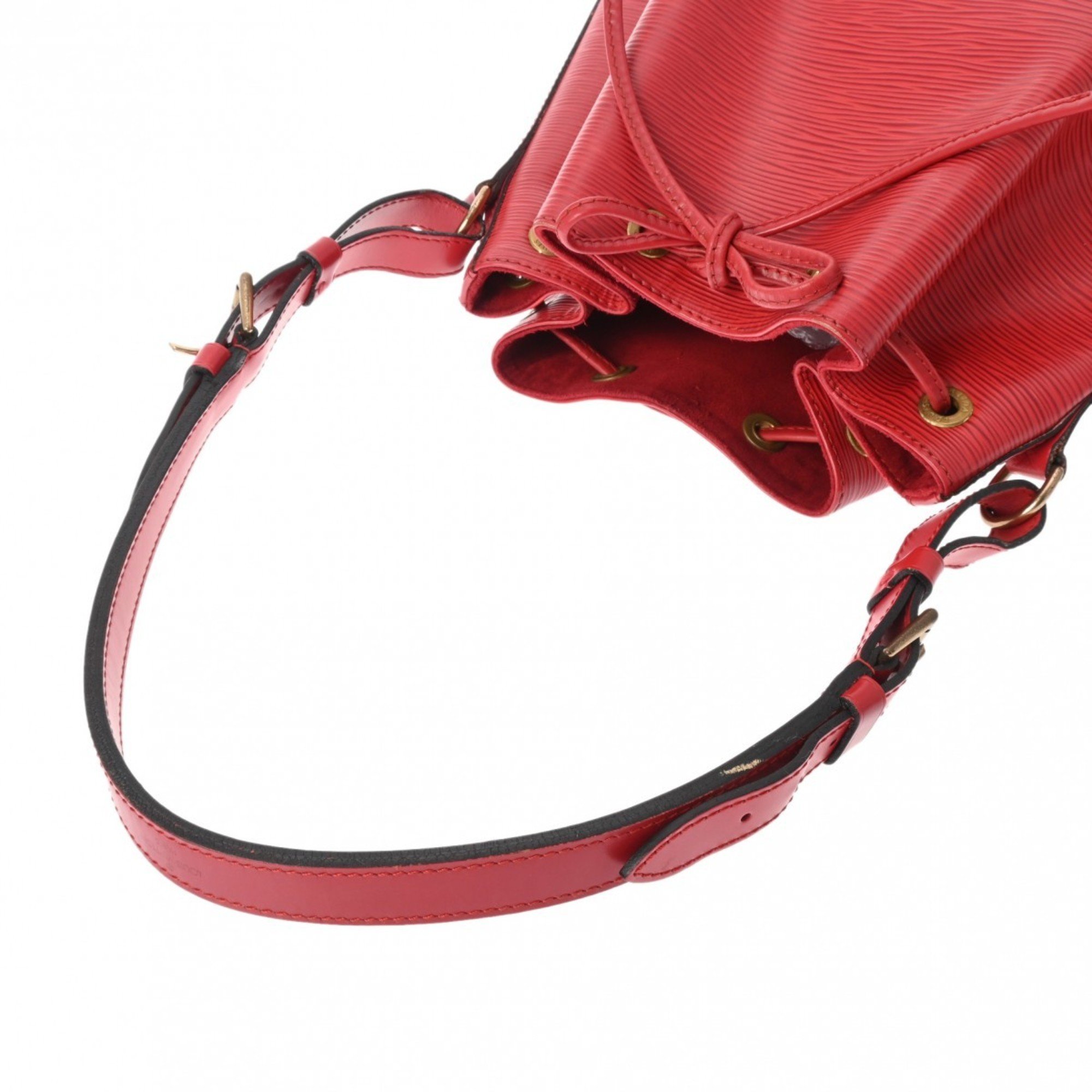 LOUIS VUITTON Louis Vuitton Epi Petit Noe Castillian Red M44107 Women's Leather Shoulder Bag