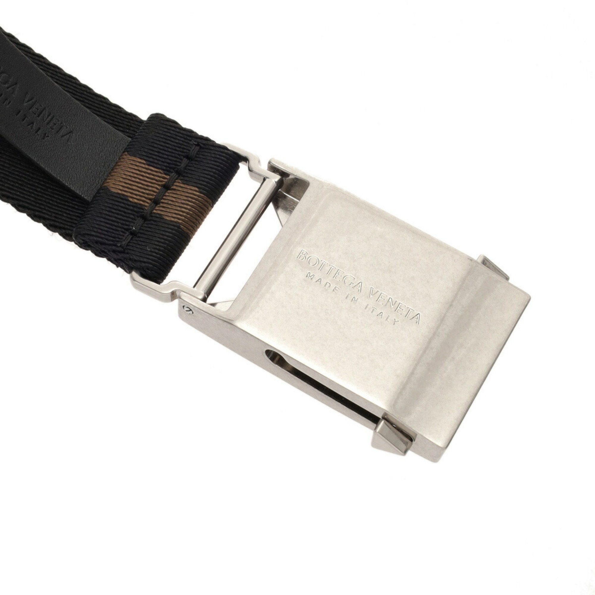 Bottega Veneta BOTTEGAVENETA Brown/Black Men's Nylon Belt