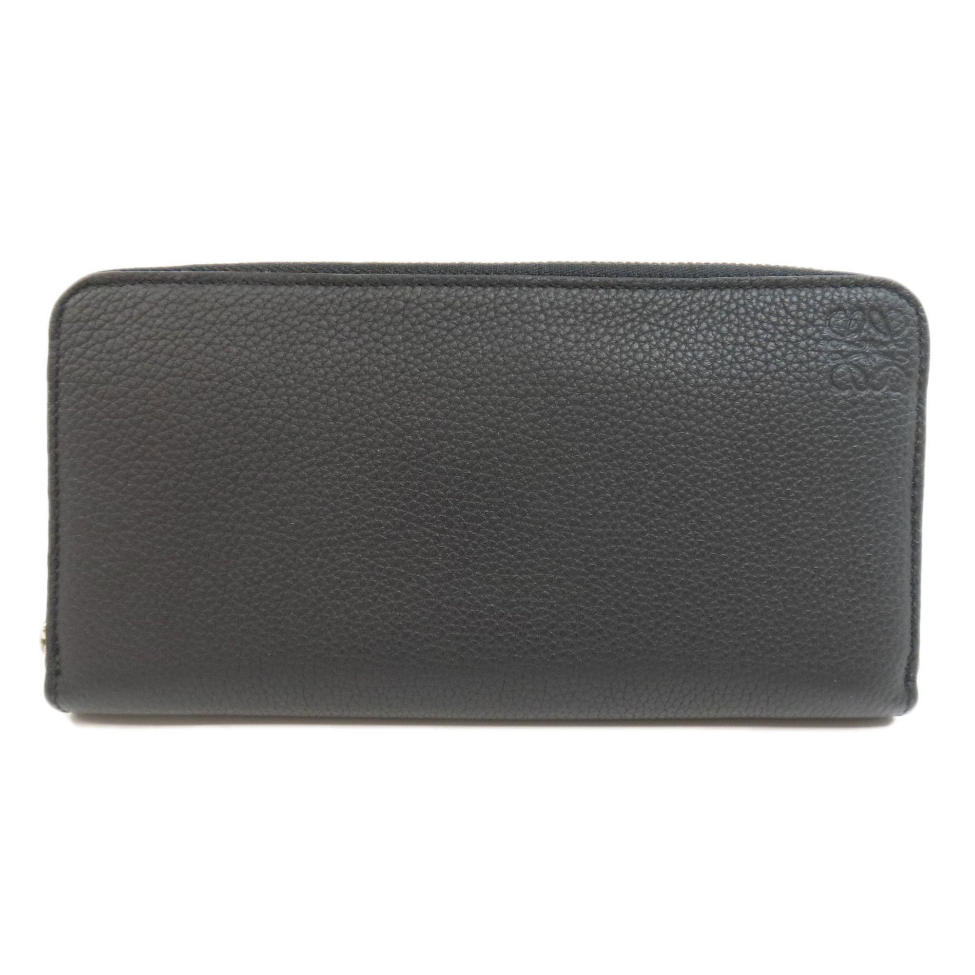 LOEWE Anagram Long Wallet Leather Women's