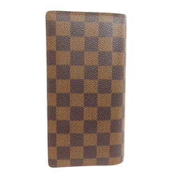 Louis Vuitton N60017 Portefeuille Brazza Old Long Wallet Damier Canvas Women's LOUIS VUITTON