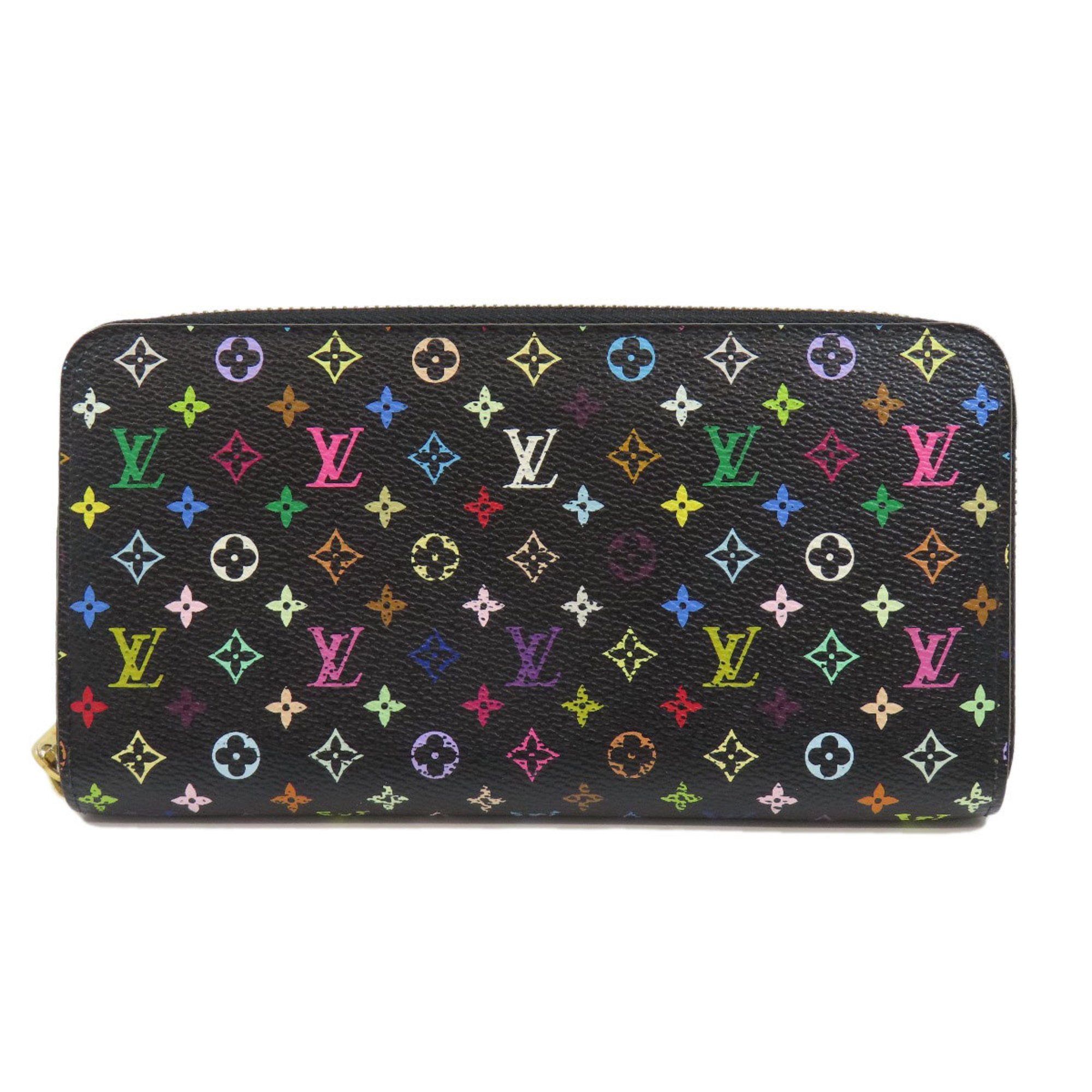 Louis Vuitton M60244 Zippy Wallet Long Monogram Multicolor Canvas Women's LOUIS VUITTON