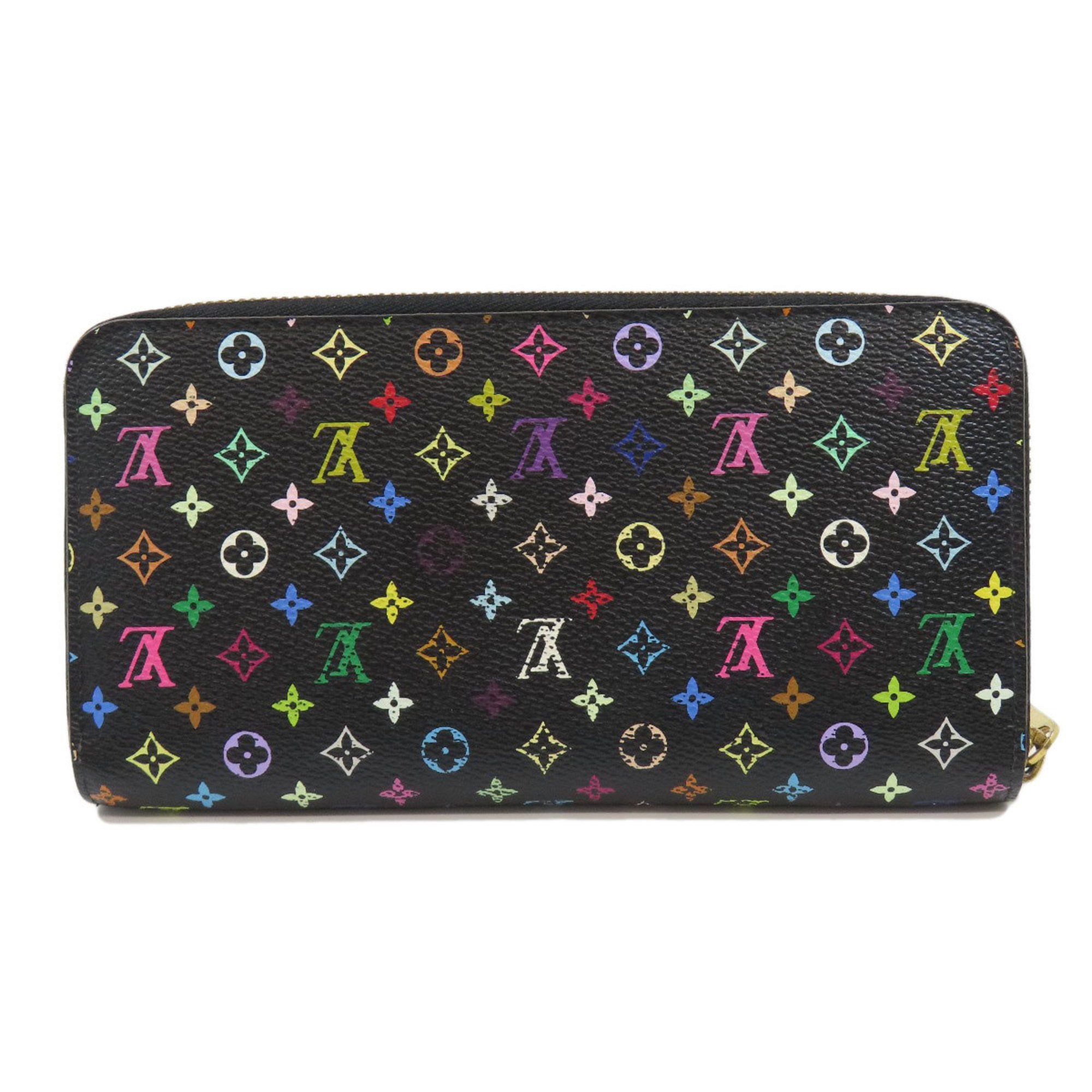 Louis Vuitton M60244 Zippy Wallet Long Monogram Multicolor Canvas Women's LOUIS VUITTON