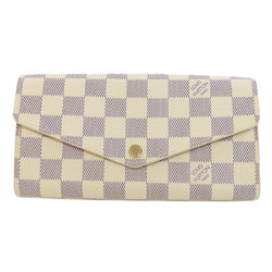 Louis Vuitton N63208 Portefeuille Sarah Long Wallet Damier Canvas Women's LOUIS VUITTON