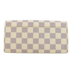 Louis Vuitton N63208 Portefeuille Sarah Long Wallet Damier Canvas Women's LOUIS VUITTON