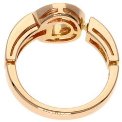 BVLGARI Diamond Ring, 18K Pink Gold for Women