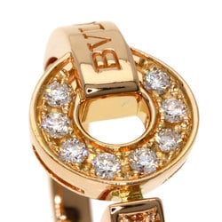 BVLGARI Diamond Ring, 18K Pink Gold for Women