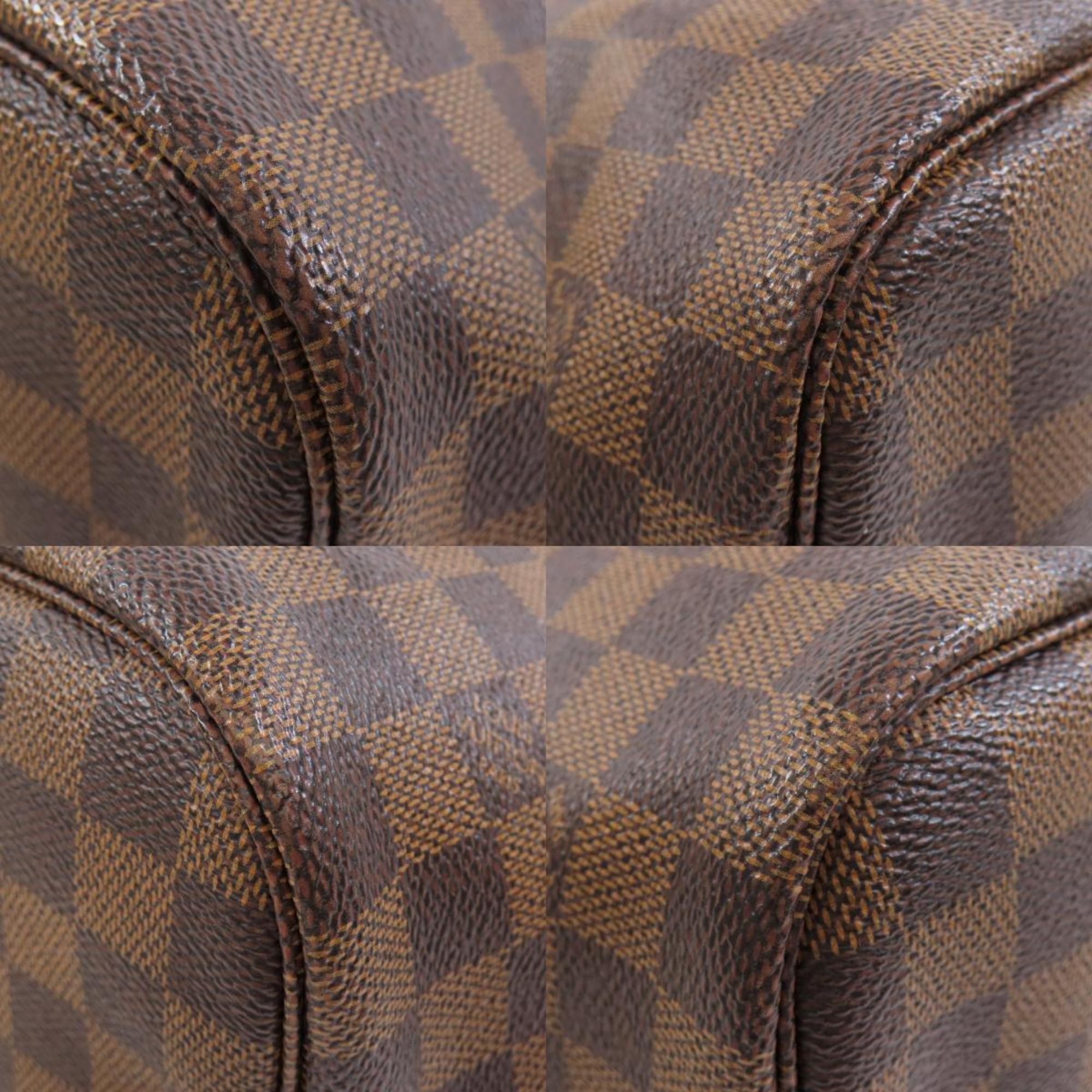 Louis Vuitton N41603 Neverfull MM Tote Bag Damier Canvas Women's LOUIS VUITTON