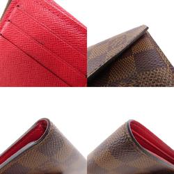 Louis Vuitton N41659 Portefeuille Victorine Bi-fold Wallet Damier Canvas Women's LOUIS VUITTON