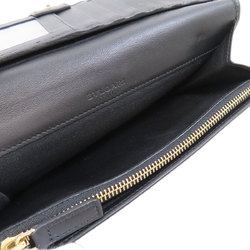 BVLGARI Long Wallet Leather Women's