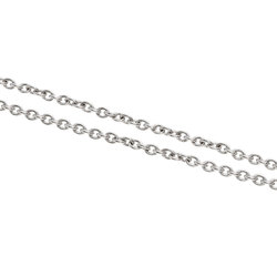 BVLGARI Chain 40cm Necklace K18 White Gold Women's