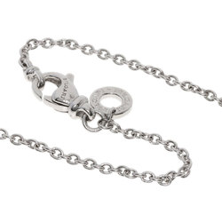 BVLGARI Chain 40cm Necklace K18 White Gold Women's