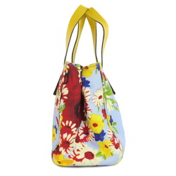 Miu Miu Miu Flower Motif Handbag Canvas Women's MIUMIU