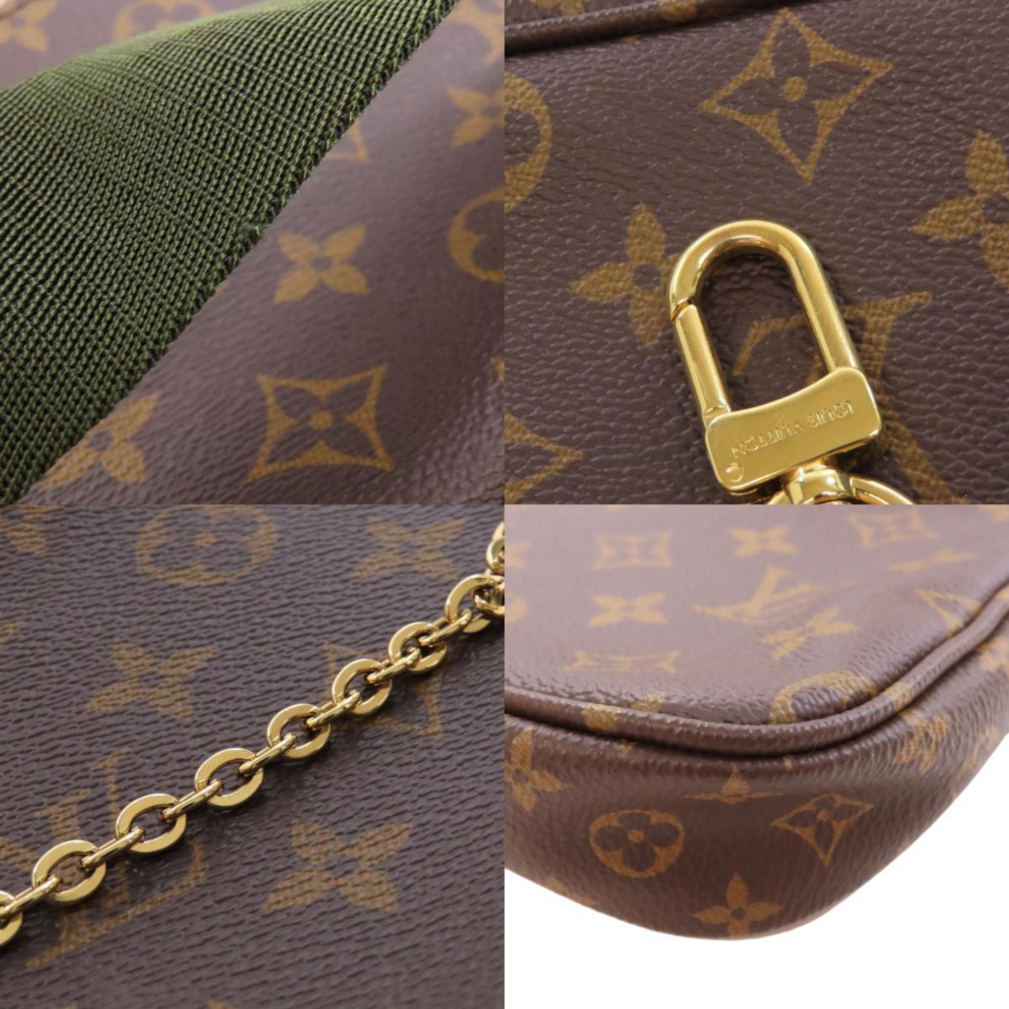 Louis Vuitton M44813 Multi Pochette Accessoires Shoulder Bag Monogram Canvas Women's LOUIS VUITTON