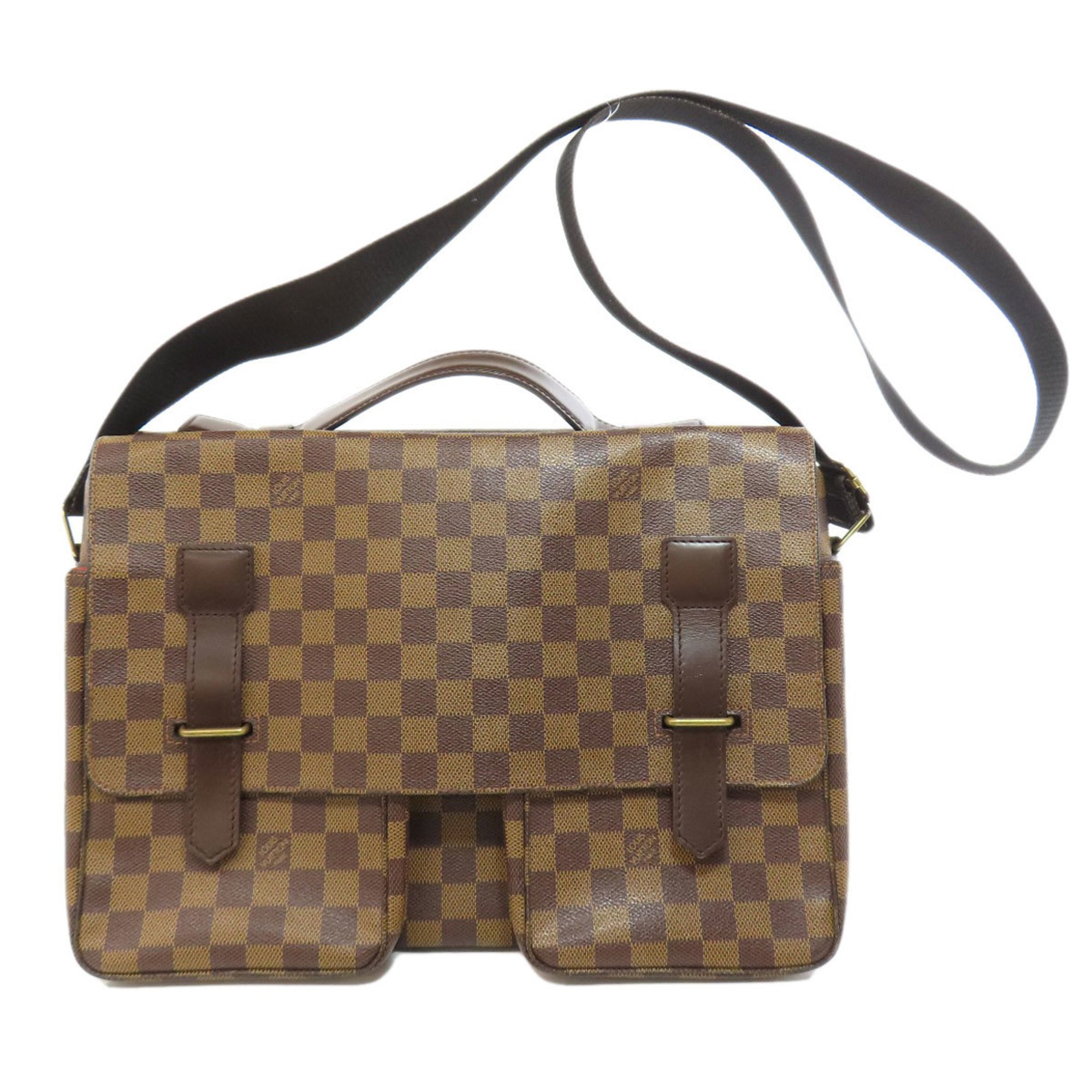 Louis Vuitton N42270 Broadway Shoulder Bag Damier Canvas Women's LOUIS VUITTON