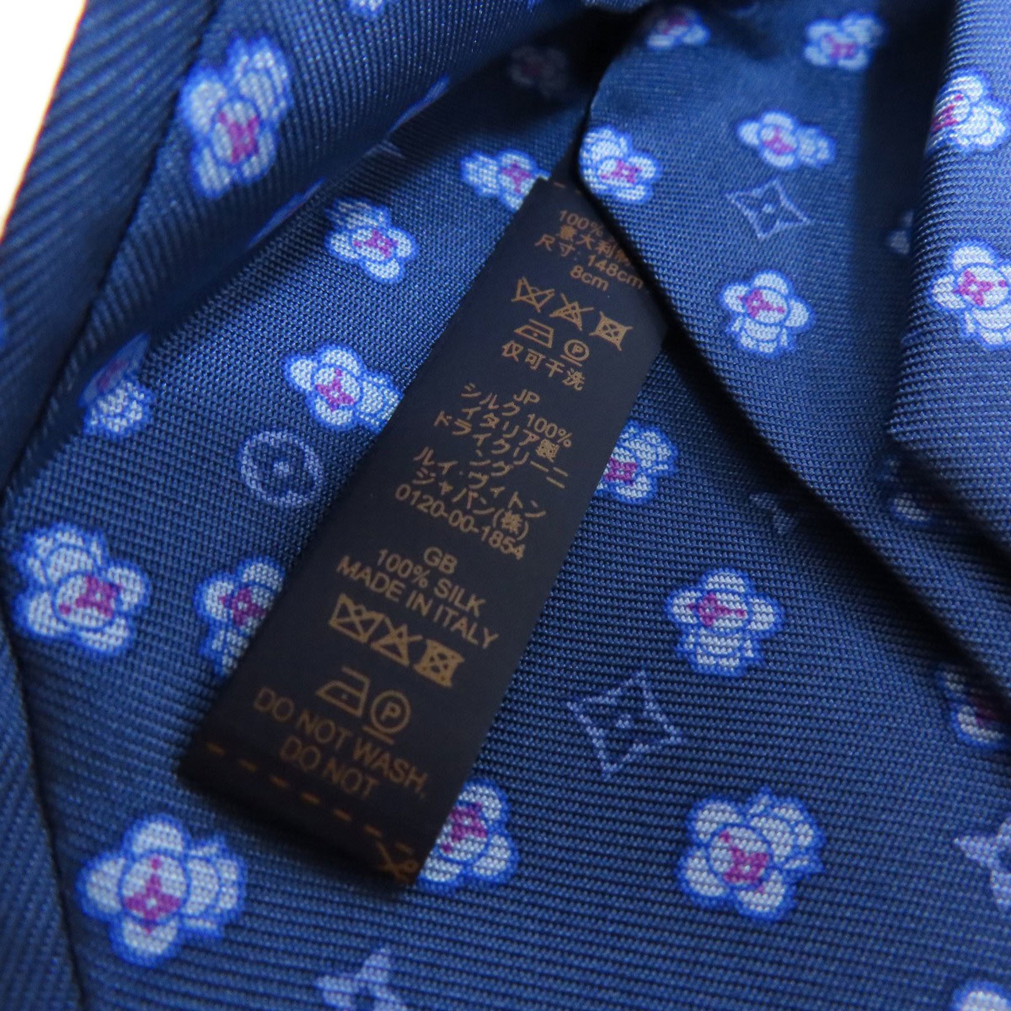 Louis Vuitton M78028 Vivienne Swing Necktie Silk Men's LOUIS VUITTON