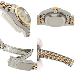 Rolex 79173G Datejust 10P Diamond Watch Stainless Steel SSxK18YG K18YG Ladies ROLEX