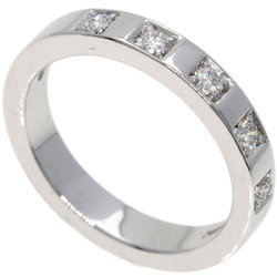 BVLGARI Marry Me Wedding 5P Diamond Ring, K18 White Gold, Women's