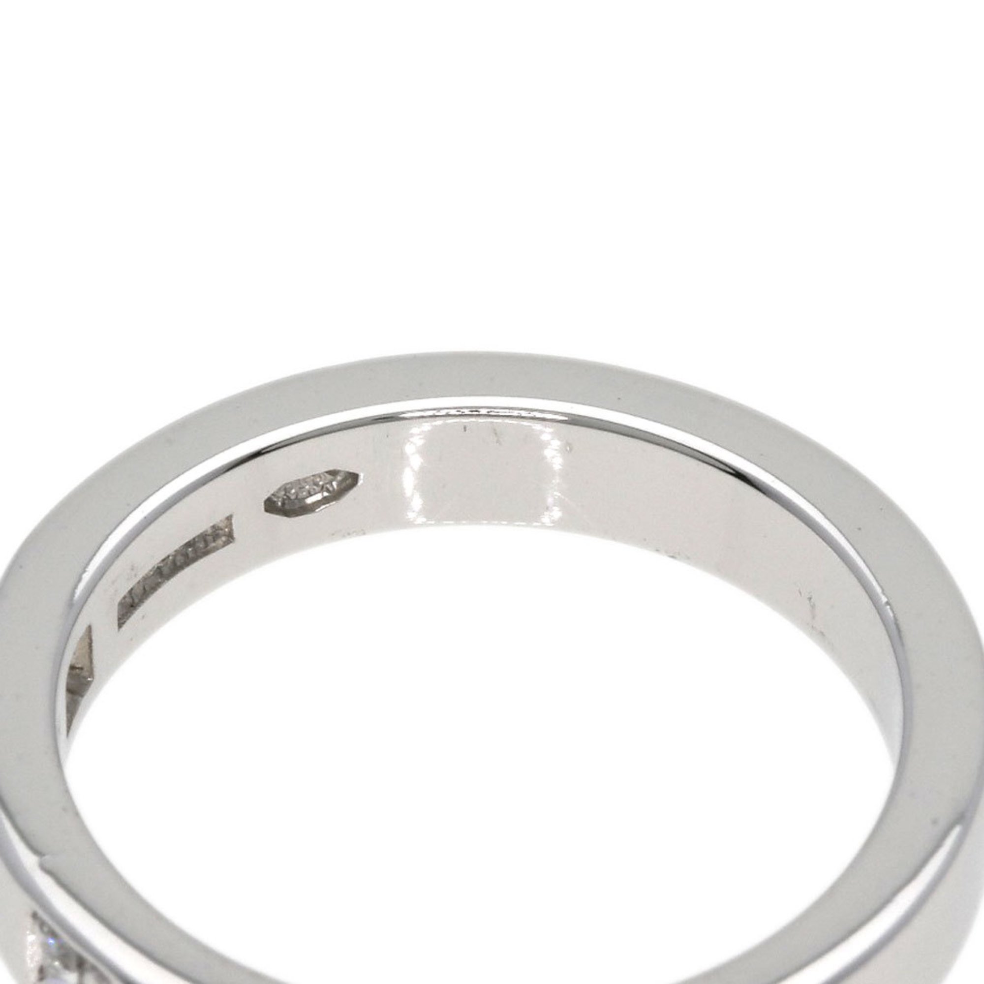 BVLGARI Marry Me Wedding 5P Diamond Ring, K18 White Gold, Women's