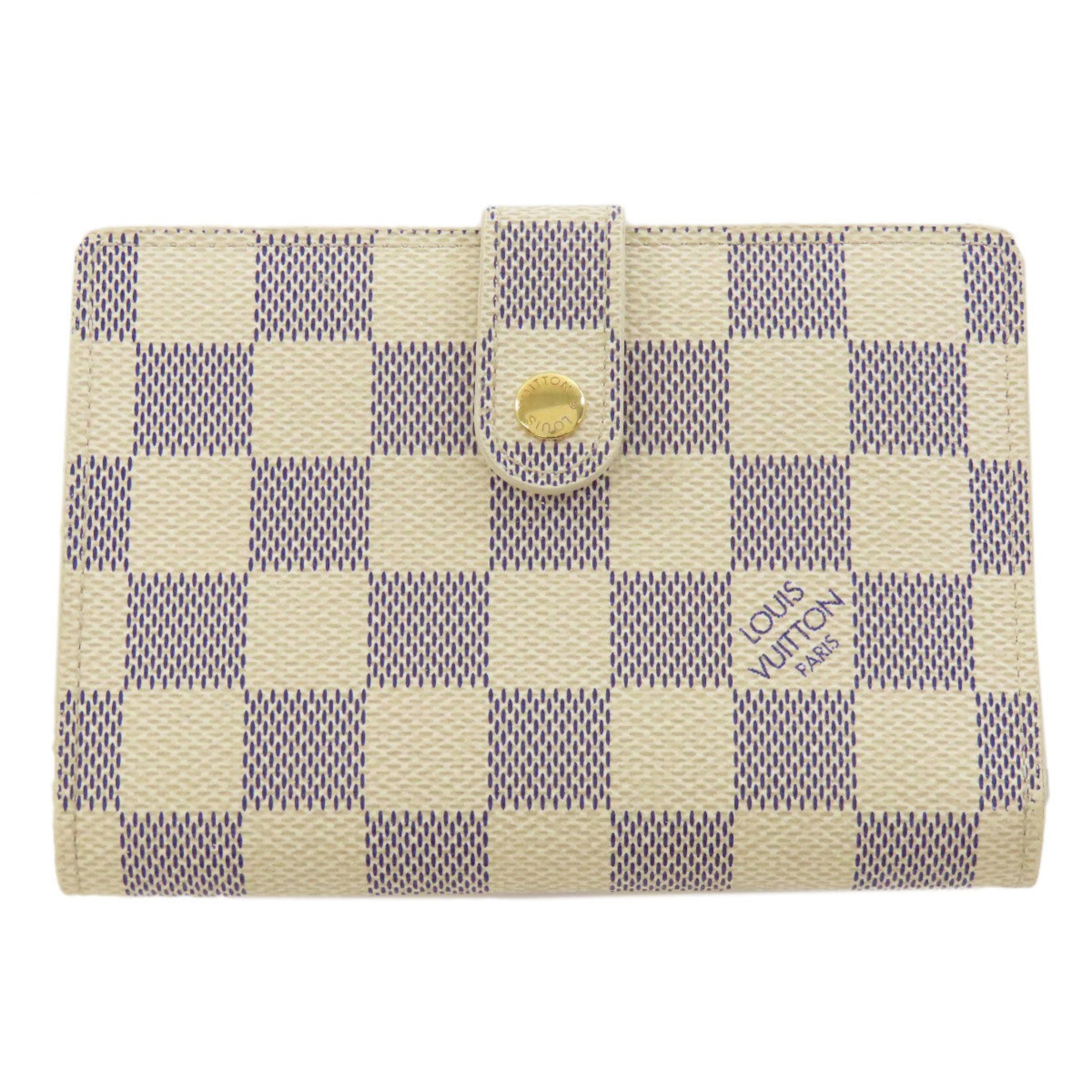 Louis Vuitton N61676 Portefeuille Viennois Bi-fold Wallet Damier Canvas Women's LOUIS VUITTON