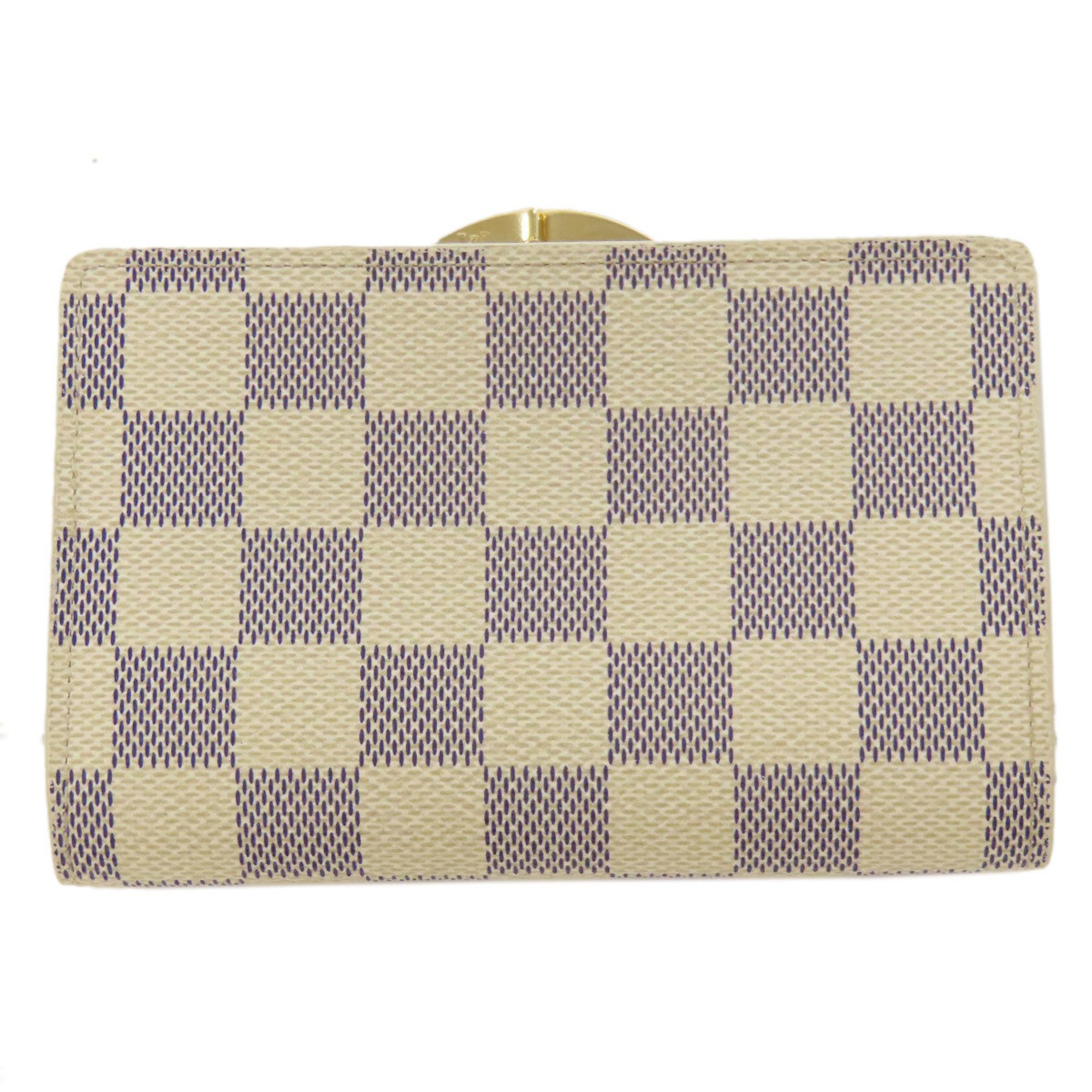 Louis Vuitton N61676 Portefeuille Viennois Bi-fold Wallet Damier Canvas Women's LOUIS VUITTON