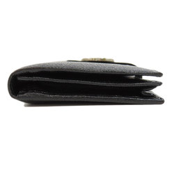 BVLGARI Long Wallet Leather Women's