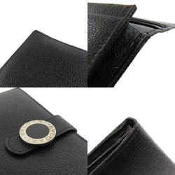 BVLGARI Long Wallet Leather Women's