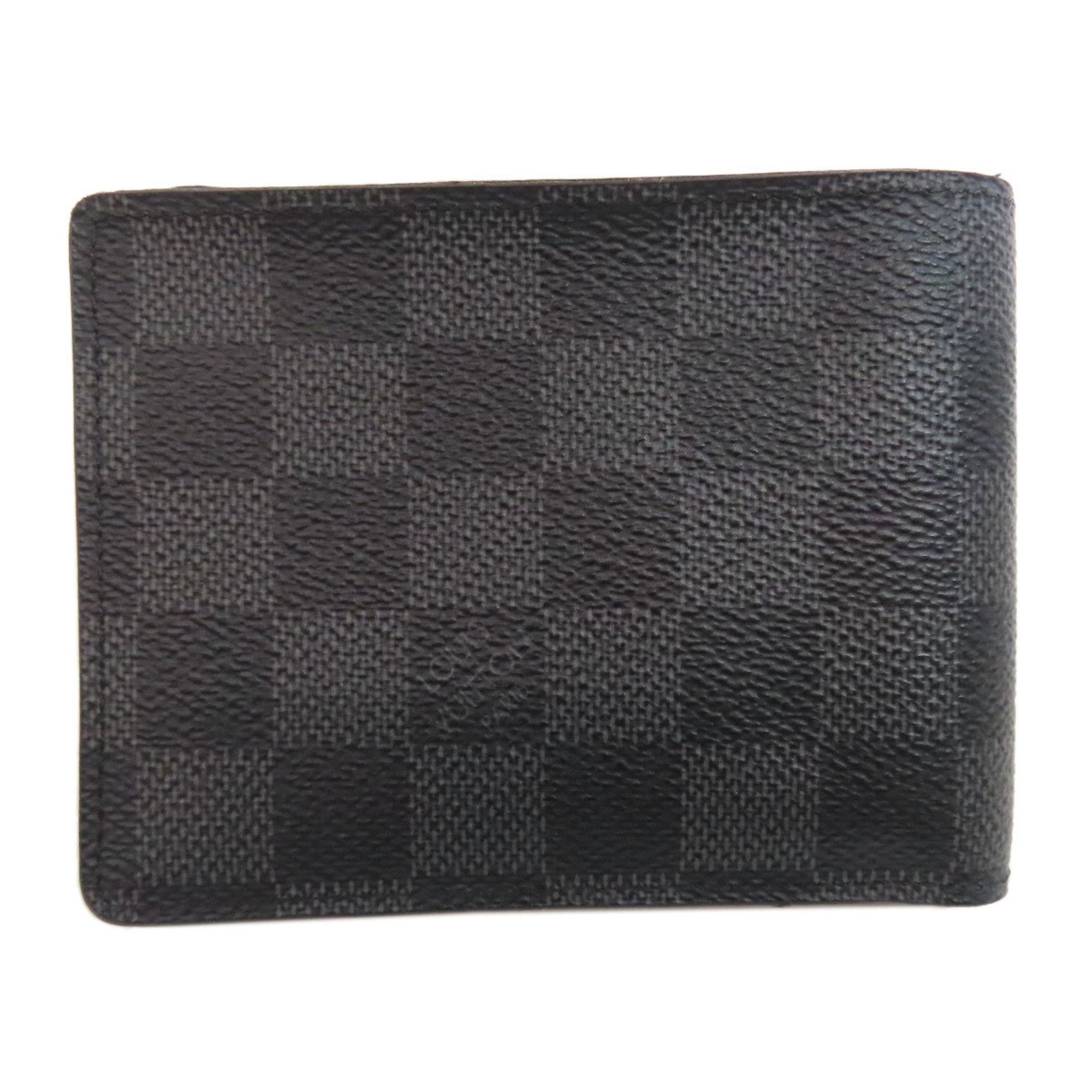 Louis Vuitton N62663 Portefeuille Multiple Bi-fold Wallet Damier Canvas Women's LOUIS VUITTON