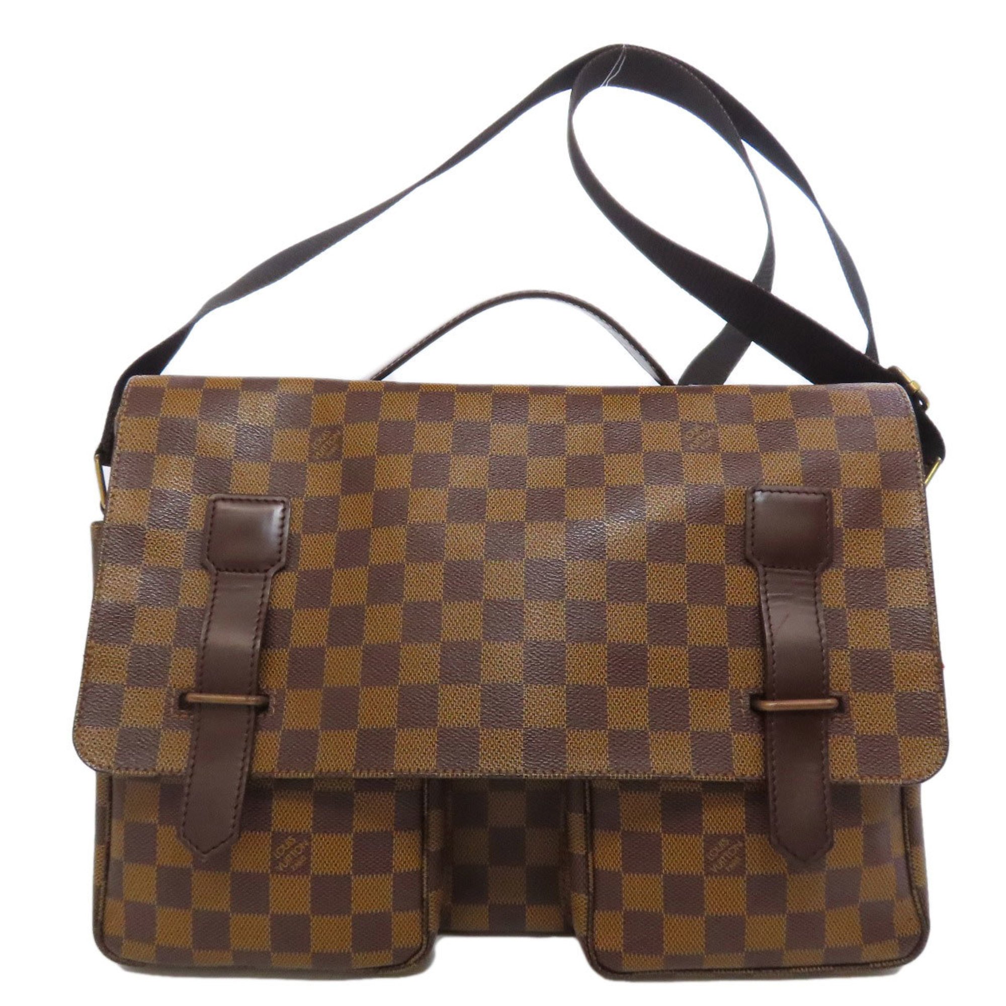 Louis Vuitton N42270 Broadway Shoulder Bag Damier Canvas Women's LOUIS VUITTON