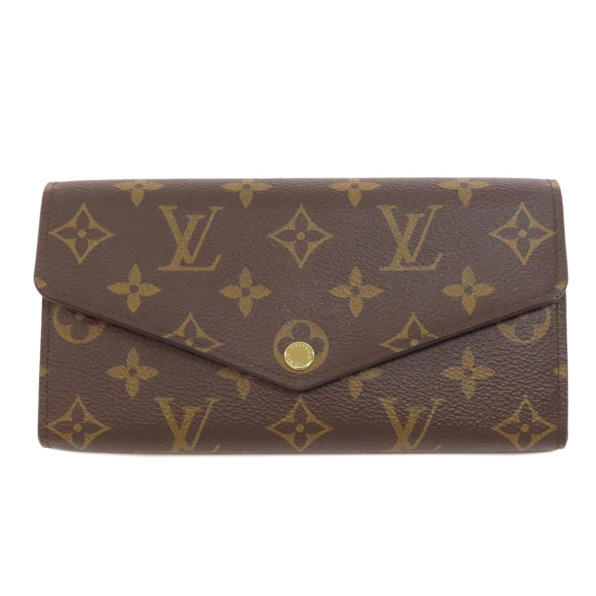 Louis Vuitton M62234 Portefeuille Sarah Long Wallet Monogram Canvas Women's LOUIS VUITTON