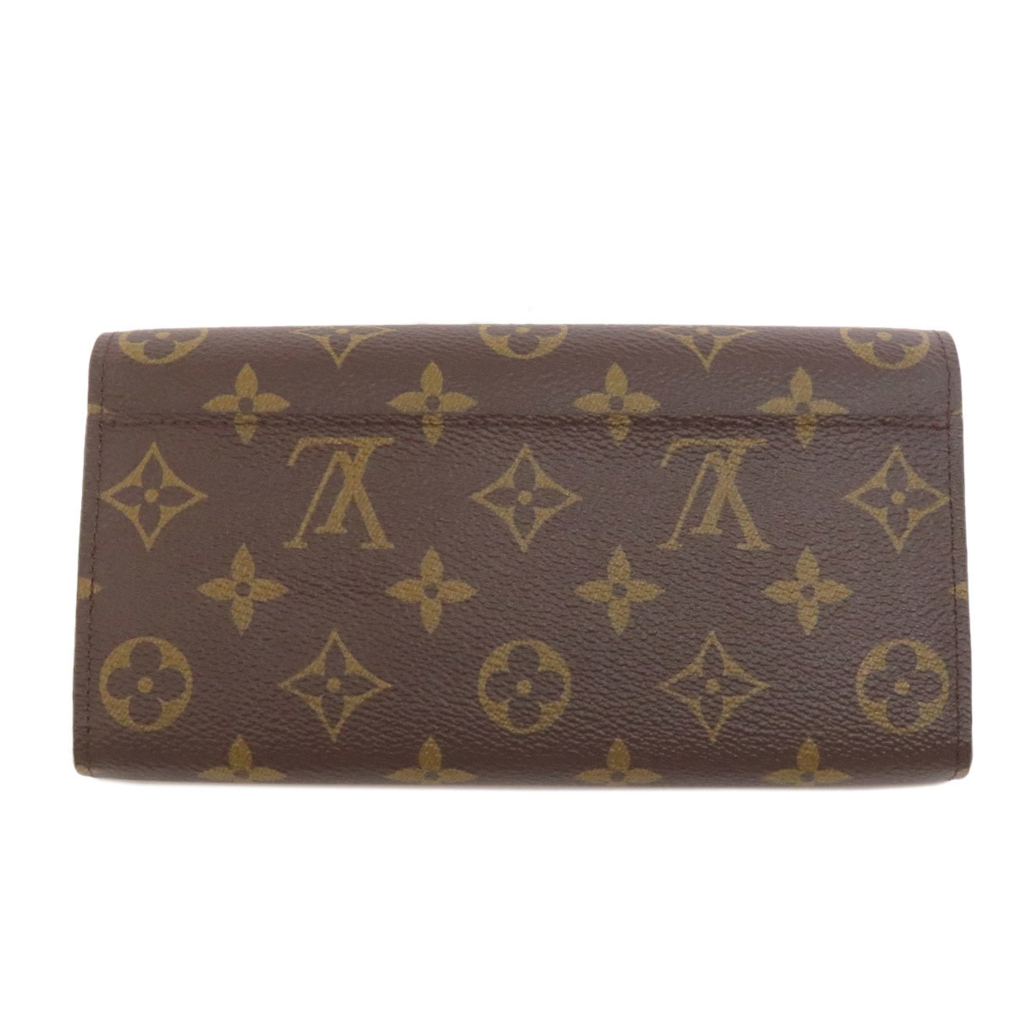 Louis Vuitton M62234 Portefeuille Sarah Long Wallet Monogram Canvas Women's LOUIS VUITTON