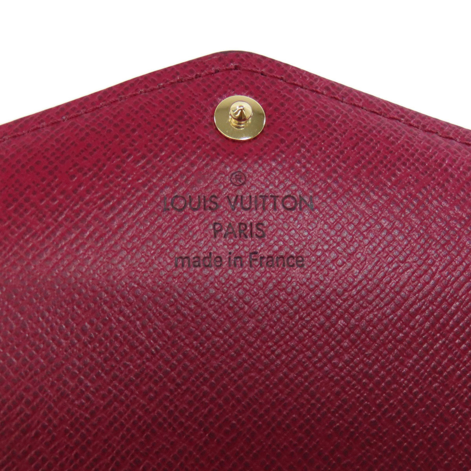 Louis Vuitton M62234 Portefeuille Sarah Long Wallet Monogram Canvas Women's LOUIS VUITTON