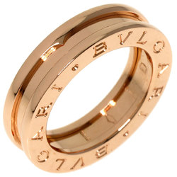 BVLGARI B-zero1 B-zero One Band XS #47 Ring, K18 Pink Gold, Women's