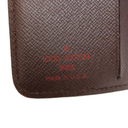 Louis Vuitton M61668 Compact Zip Bi-fold Wallet Damier Canvas Women's LOUIS VUITTON