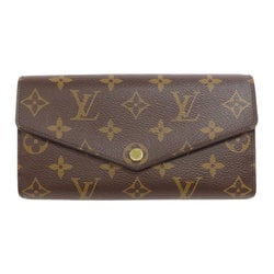 Louis Vuitton M60531 Portefeuille Sarah Long Wallet Monogram Canvas Women's LOUIS VUITTON