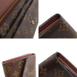 Louis Vuitton M60531 Portefeuille Sarah Long Wallet Monogram Canvas Women's LOUIS VUITTON