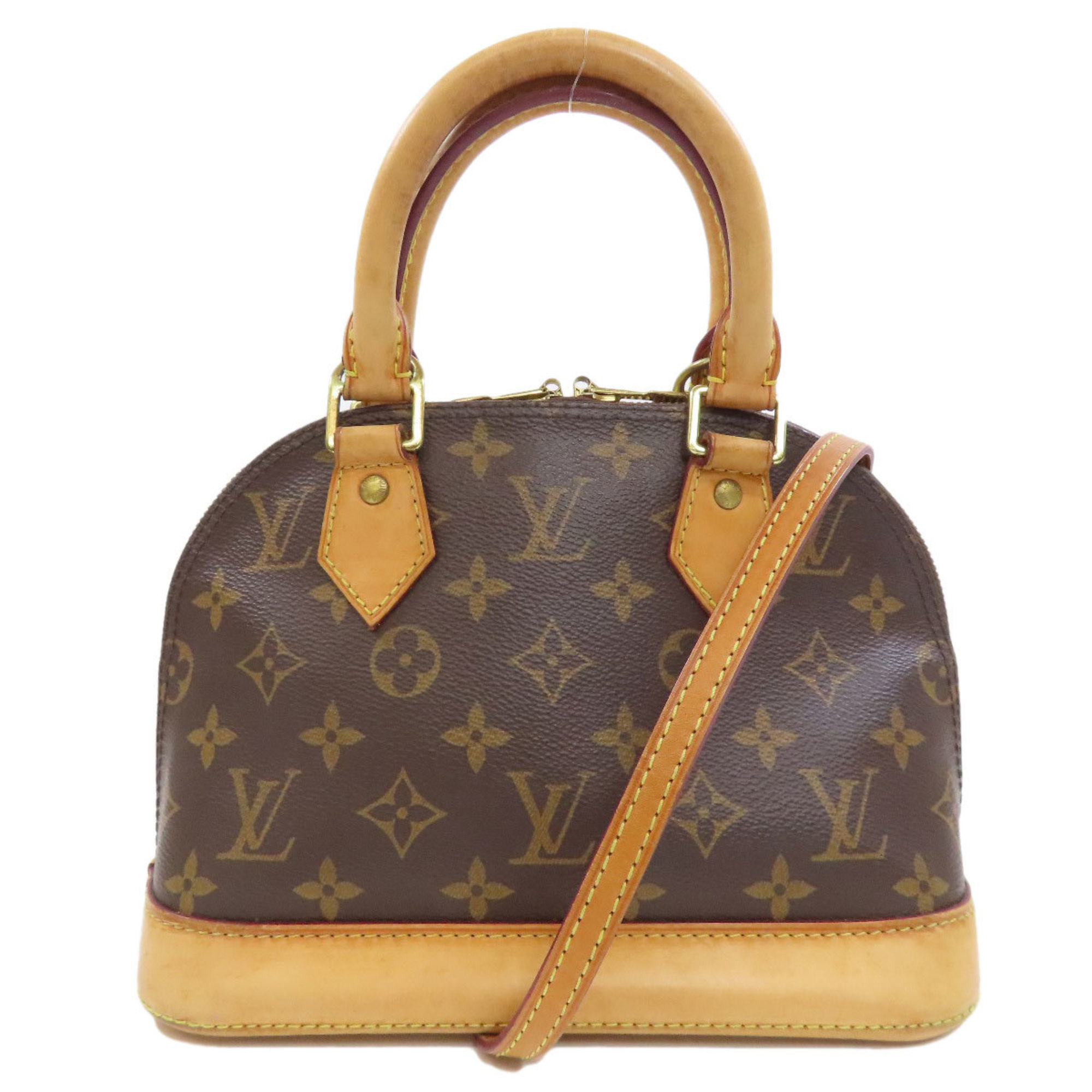 Louis Vuitton M53152 Alma BB Handbag Monogram Canvas Women's LOUIS VUITTON