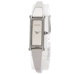 Gucci 1500L Square Face Watch Stainless Steel SS Ladies GUCCI