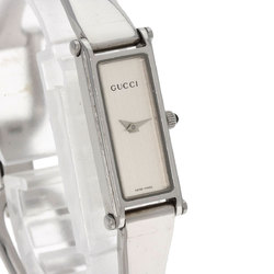 Gucci 1500L Square Face Watch Stainless Steel SS Ladies GUCCI