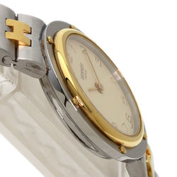 Hermes watch stainless steel SSxGP ladies HERMES